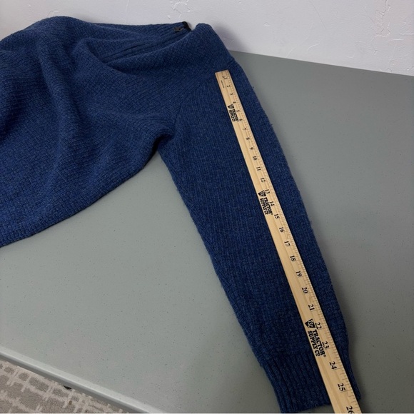 Pendleton Men's Blue Washable Wool Woolen Mills Pullover 1/4 Quarter Zip XL - Picture 11 of 11